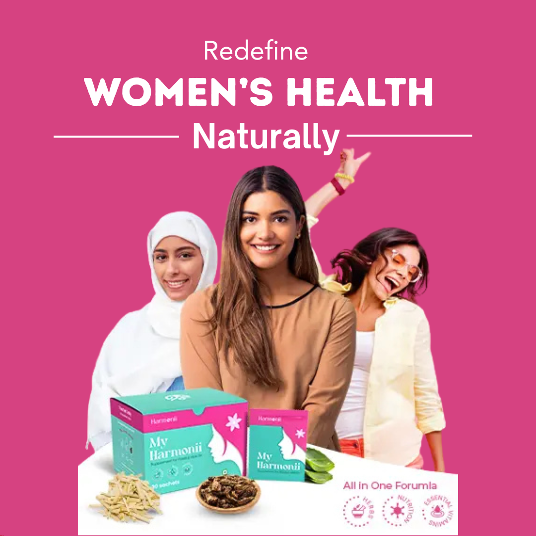 My Harmonii - Female Metabolism  |   Healthy Periods  |  Hormonal Health   |   Skin & Hair Health